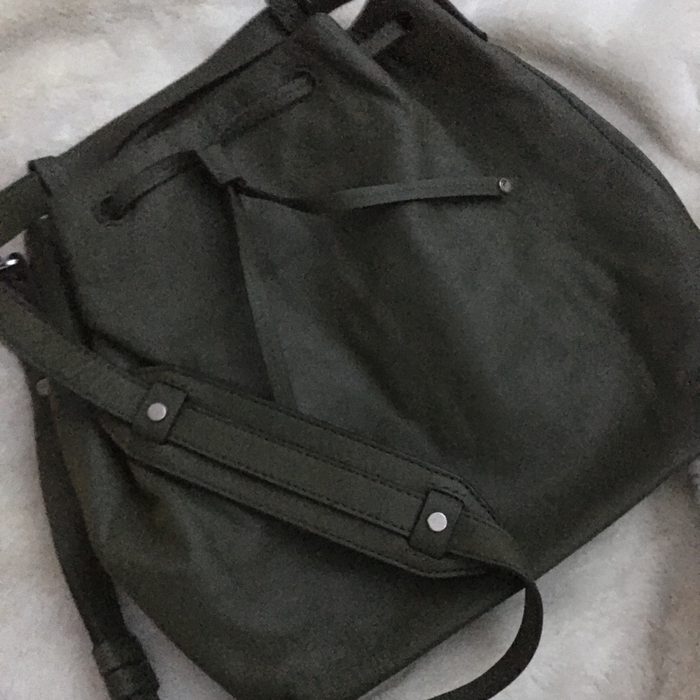 BANANA REPUBLIC Army Green Purse